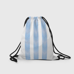 Рюкзак с принтом Сборная Аргентины для любого человека, вид сзади №1. Цвет основы: белый
