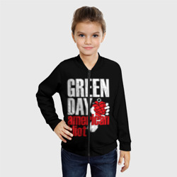 Детский бомбер 3D Green Day American Idiot - фото 2