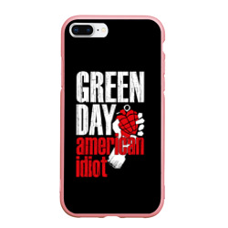 Чехол для iPhone 7Plus/8 Plus матовый Green Day American Idiot