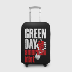 Чехол для чемодана 3D Green Day American Idiot