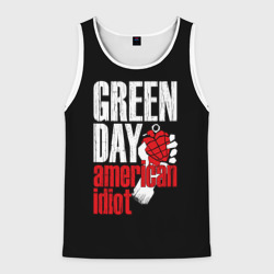 Мужская майка 3D Green Day American Idiot