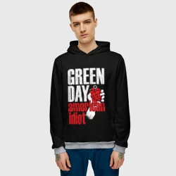 Мужская толстовка 3D Green Day American Idiot - фото 2