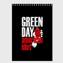 Скетчбук Green Day American Idiot