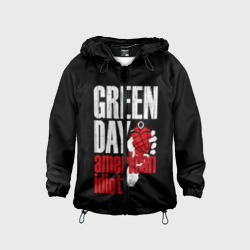 Детская ветровка 3D Green Day American Idiot