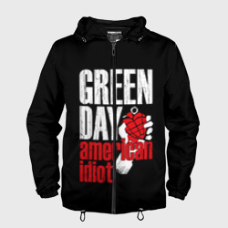 Мужская ветровка 3D Green Day American Idiot