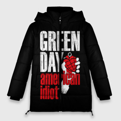 Женская зимняя куртка Oversize Green Day American Idiot