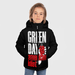 Зимняя куртка для мальчиков 3D Green Day American Idiot - фото 2