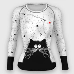 Женский рашгард 3D Котик