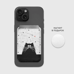 Картхолдер Magsafe магнитный Котик - фото 2