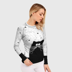 Женский рашгард 3D Котик - фото 2