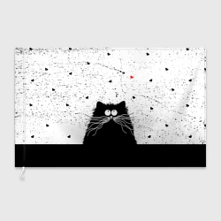 Флаг 3D Котик