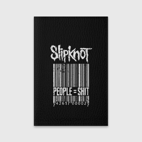 Обложка для паспорта матовая кожа Slipknot People