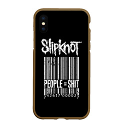 Чехол для iPhone XS Max матовый Slipknot People