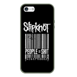 Чехол для iPhone 5/5S матовый Slipknot People