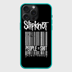 Чехол силиконовый для Apple iPhone 15 Pro Мax матовый Slipknot People