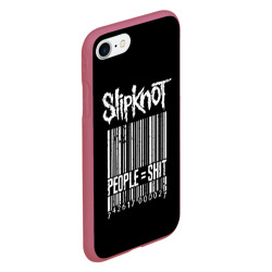 Чехол для iPhone 7/8 матовый Slipknot People - фото 2