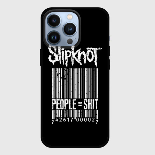 Чехол для iPhone 13 Pro с принтом Slipknot People, вид спереди №1