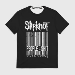 Мужская футболка 3D Slipknot People