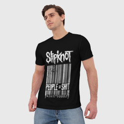 Мужская футболка 3D Slipknot People - фото 2