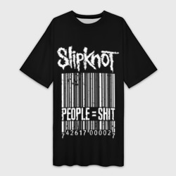 Платье-футболка 3D Slipknot People