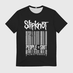 Мужская футболка 3D Slipknot People