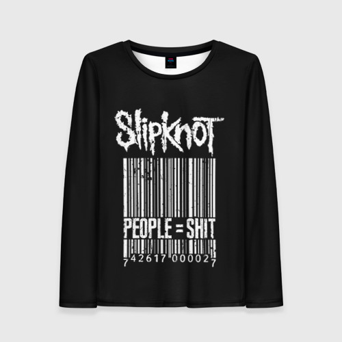 Женский лонгслив 3D Slipknot People, цвет 3D печать