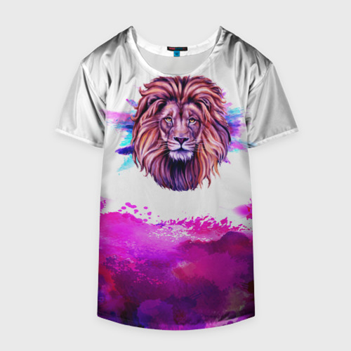 Накидка на куртку 3D watercolor lion - фото 4