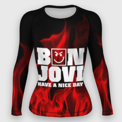 Женский рашгард 3D Bon Jovi