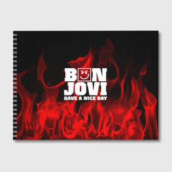 Альбом для рисования Bon Jovi