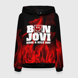 Женская толстовка 3D Bon Jovi