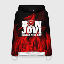 Женская толстовка 3D Bon Jovi