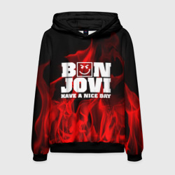 Мужская толстовка 3D Bon Jovi