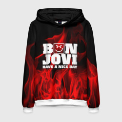 Мужская толстовка 3D Bon Jovi