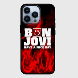 Чехол для iPhone 13 Pro Bon Jovi