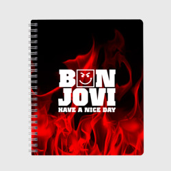 Тетрадь Bon Jovi