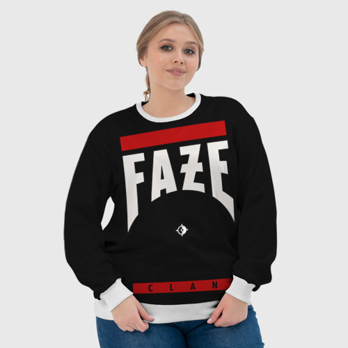 Женский свитшот 3D FaZe Clan Season 2018-19, цвет 3D печать - фото 6