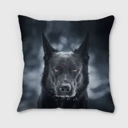 Подушка 3D Dark Dog