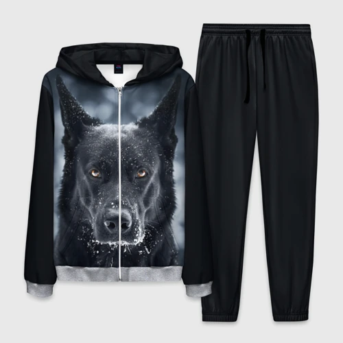 Мужской костюм 3D Dark Dog