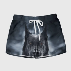Женские шорты 3D Dark Dog