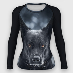 Женский рашгард 3D Dark Dog