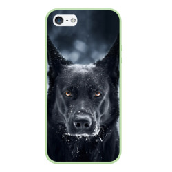 Чехол для iPhone 5/5S матовый Dark Dog