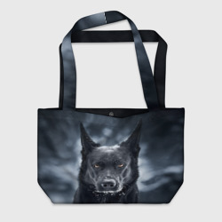 Пляжная сумка 3D Dark Dog