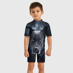 Детский купальный костюм 3D Dark Dog - фото 2
