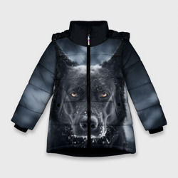 Зимняя куртка для девочек 3D Dark Dog
