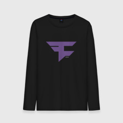 Мужской лонгслив хлопок FaZe Clan Ultraviolet