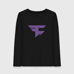 Женский лонгслив хлопок FaZe Clan Ultraviolet