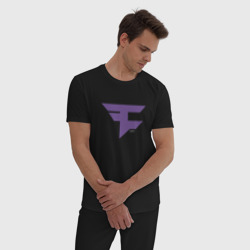 Мужская пижама хлопок FaZe Clan Ultraviolet - фото 2