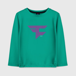 Детский лонгслив хлопок FaZe Clan Ultraviolet