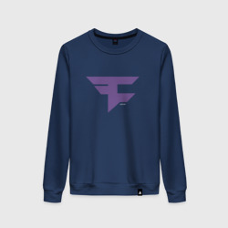 Женский свитшот хлопок FaZe Clan Ultraviolet