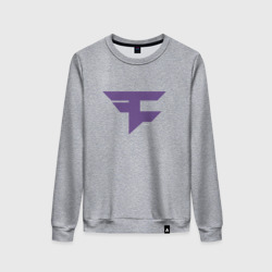 Женский свитшот хлопок FaZe Clan Ultraviolet